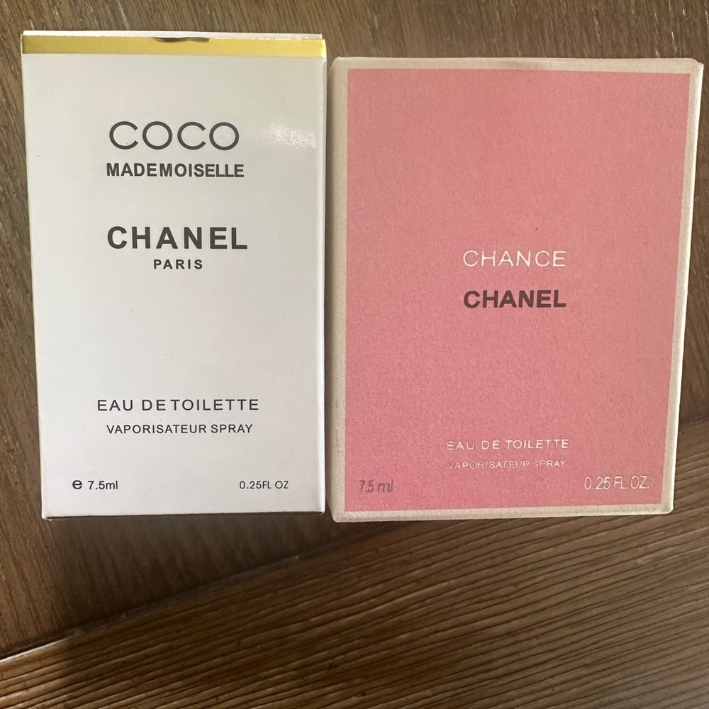 Chanel Coco Mademoiselle and Chance Eau de Toilette Set